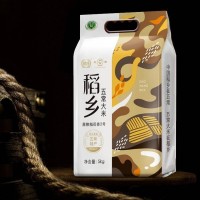 稻乡五常大米原粮稻花香2号5KG袋装五常稻花香原产东北大米